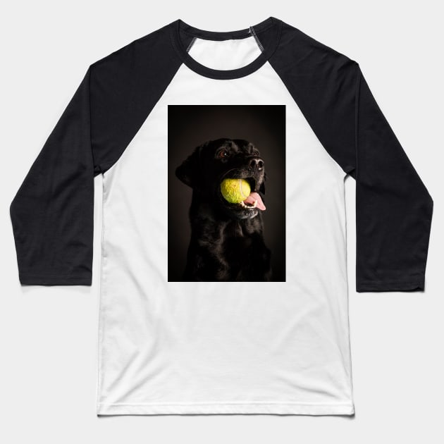 Labrador Retriever Baseball T-Shirt by ansaharju